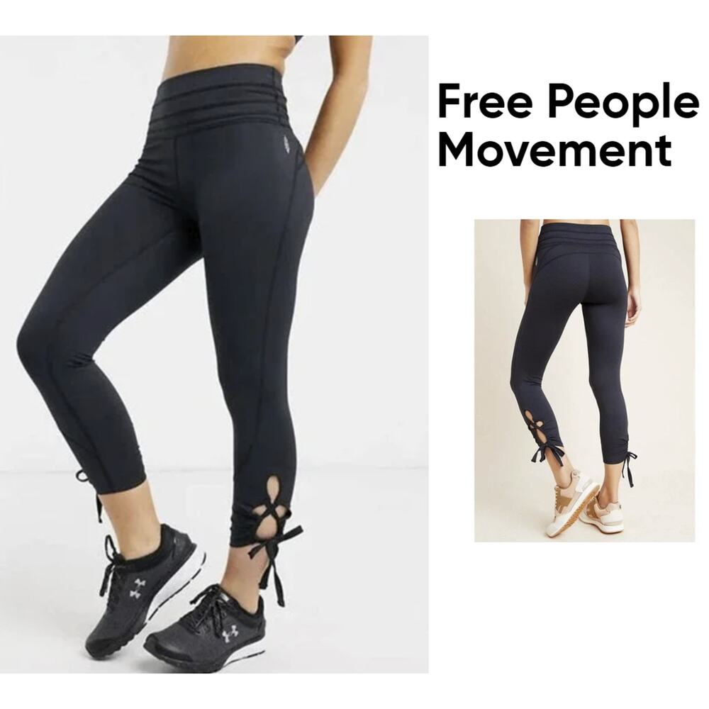 NEW Free People Movement Black Swerve Leggings - Size XS